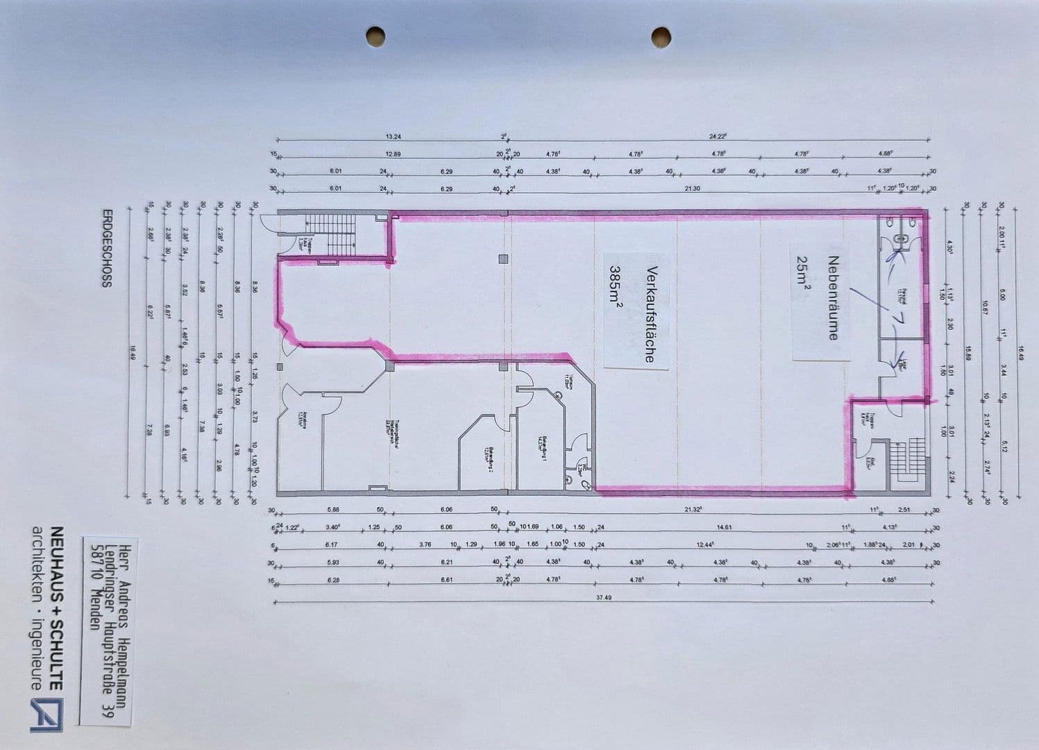 Pronájem nebytového prostoru 410 m², Lendringser Hauptstraße 39, Menden (Sauerland), Severní Porýní-Vestfálsko Pronájem nebytového prostoru 410 m², Lendringser Hauptstraße 39, Menden (Sauerland), Severní Porýní-Vestfálsko