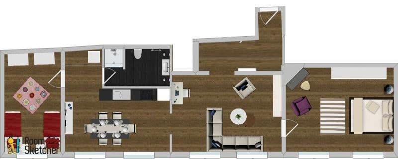 Pronájem bytu 3+1 85 m², Hafenstraße 7, Šlesvik, Šlesvicko-Holštýnsko Pronájem bytu 3+1 85 m², Hafenstraße 7, Šlesvik, Šlesvicko-Holštýnsko