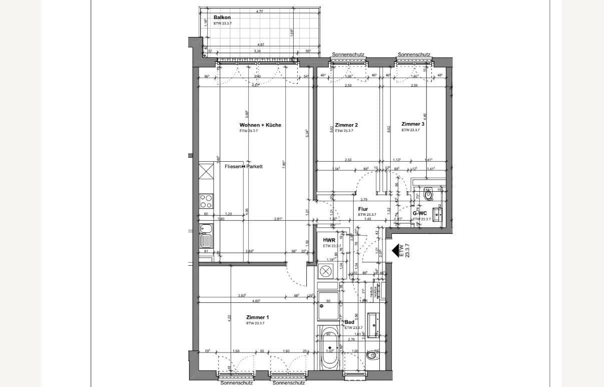Prodej bytu 4+1 108 m², Odinstraße 23, Berlin, Berlín Prodej bytu 4+1 108 m², Odinstraße 23, Berlin, Berlín