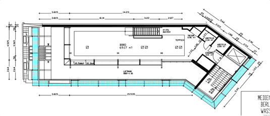 Pronájem kanceláře 165 m², Wassergasse 3, Berlin - Mitte, Berlín Pronájem kanceláře 165 m², Wassergasse 3, Berlin - Mitte, Berlín
