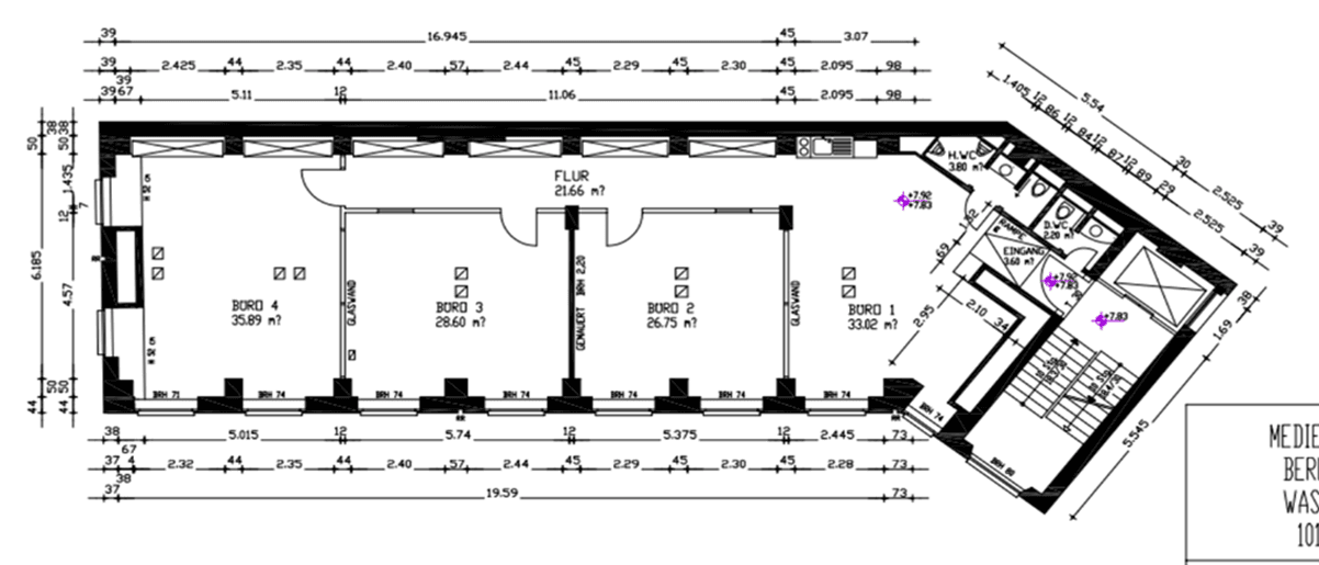 Pronájem kanceláře 165 m², Wassergasse 3, Berlin - Mitte, Berlín Pronájem kanceláře 165 m², Wassergasse 3, Berlin - Mitte, Berlín
