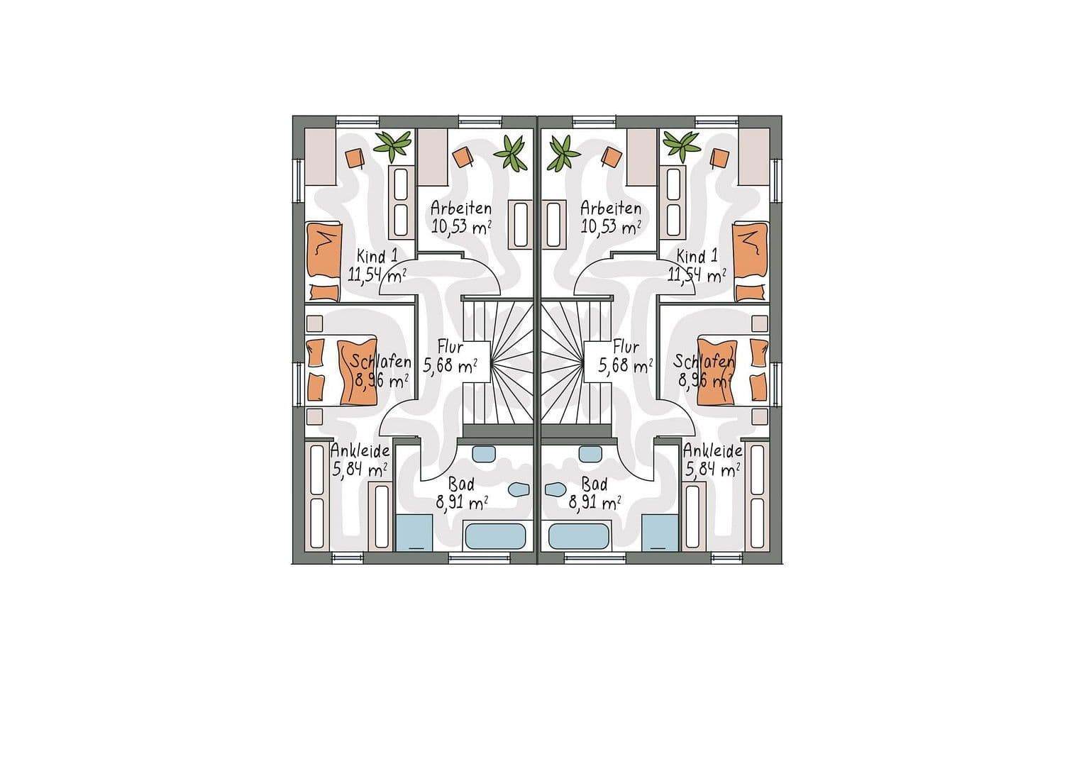 Pronájem domu 152 m², pozemek 320 m², Edling, Bavorsko Pronájem domu 152 m², pozemek 320 m², Edling, Bavorsko
