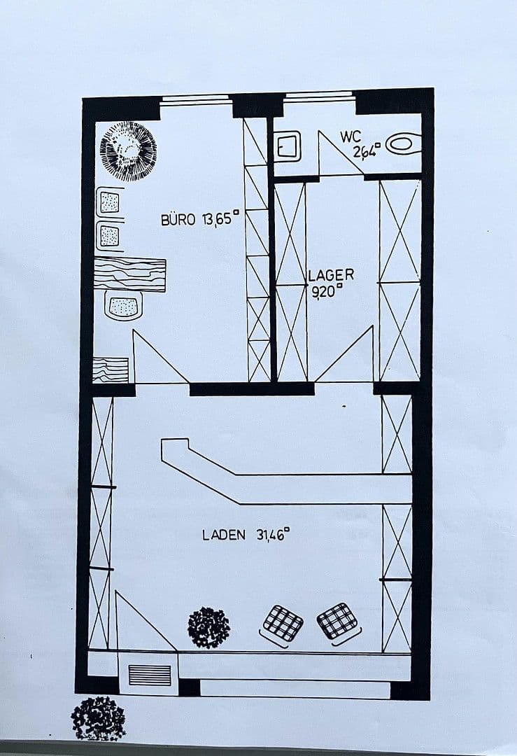 Prodej nebytového prostoru 57 m², Friedberger Str. 152, Augsburg, Bavorsko Prodej nebytového prostoru 57 m², Friedberger Str. 152, Augsburg, Bavorsko