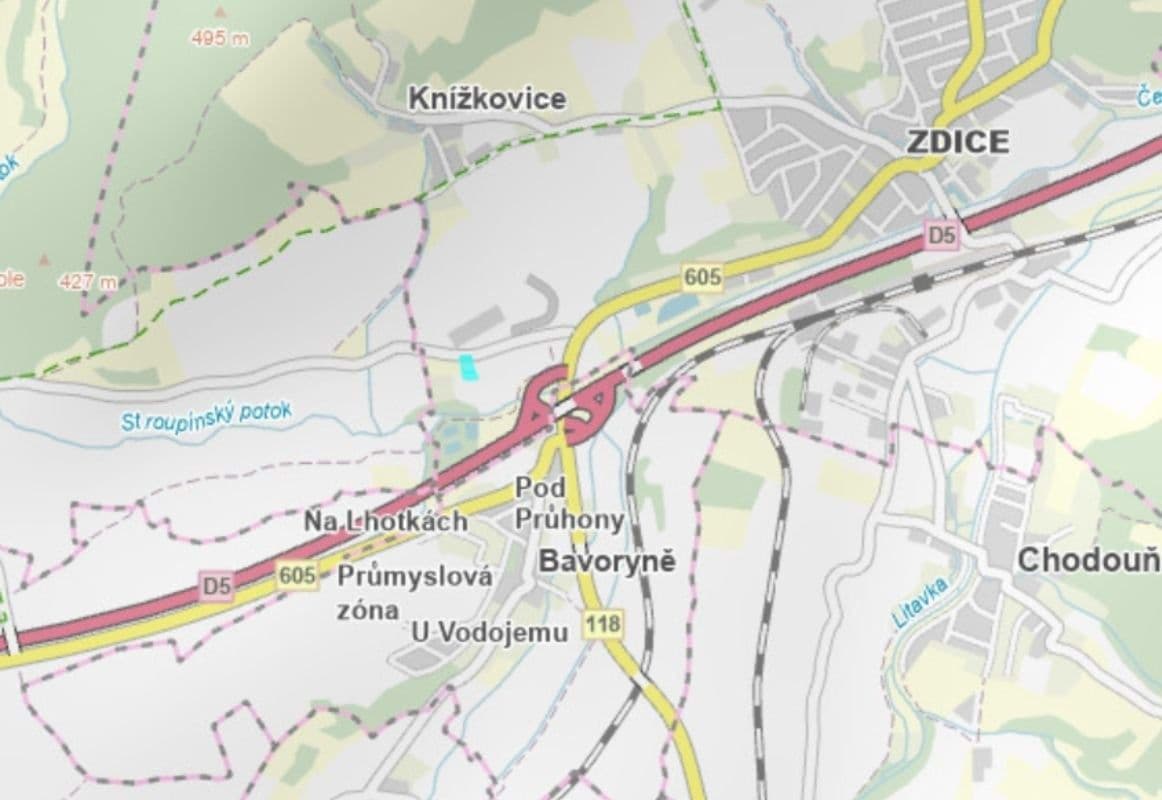Prodej pozemku 4.183 m², Zdice, Středočeský kraj Prodej pozemku 4.183 m², Zdice, Středočeský kraj