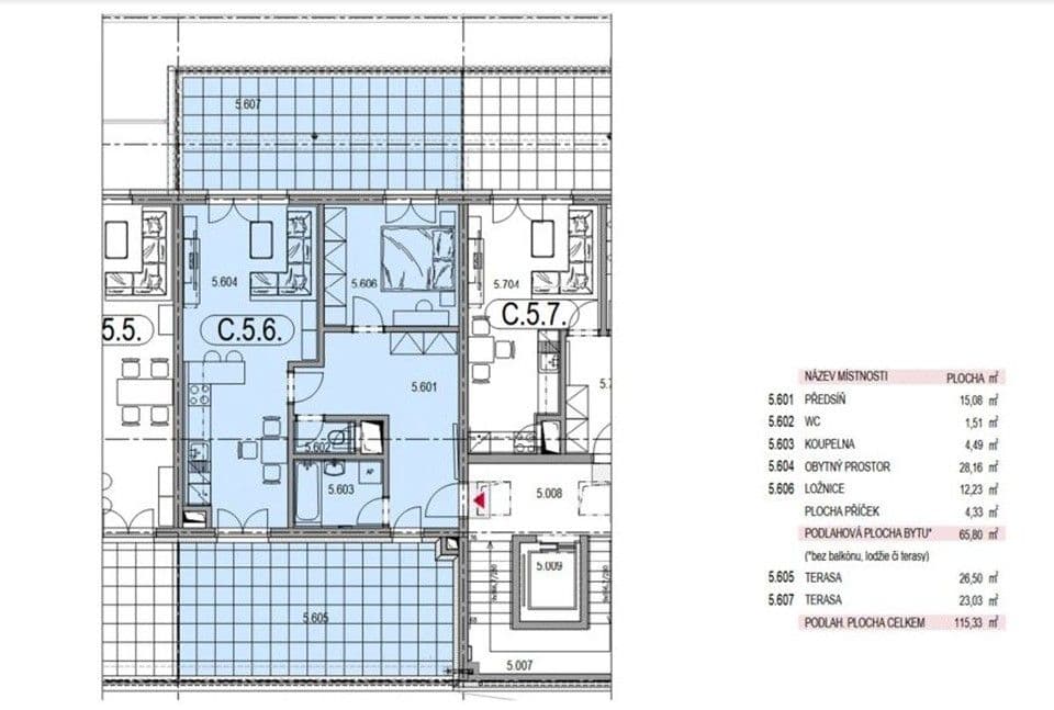 Pronájem bytu 2+kk 66 m², Dobnerova, Olomouc, Olomoucký kraj Pronájem bytu 2+kk 66 m², Dobnerova, Olomouc, Olomoucký kraj