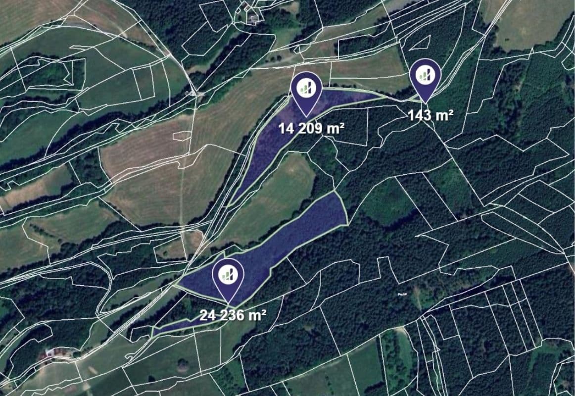 Prodej pozemku 83.309 m², Prlov, Zlínský kraj Prodej pozemku 83.309 m², Prlov, Zlínský kraj