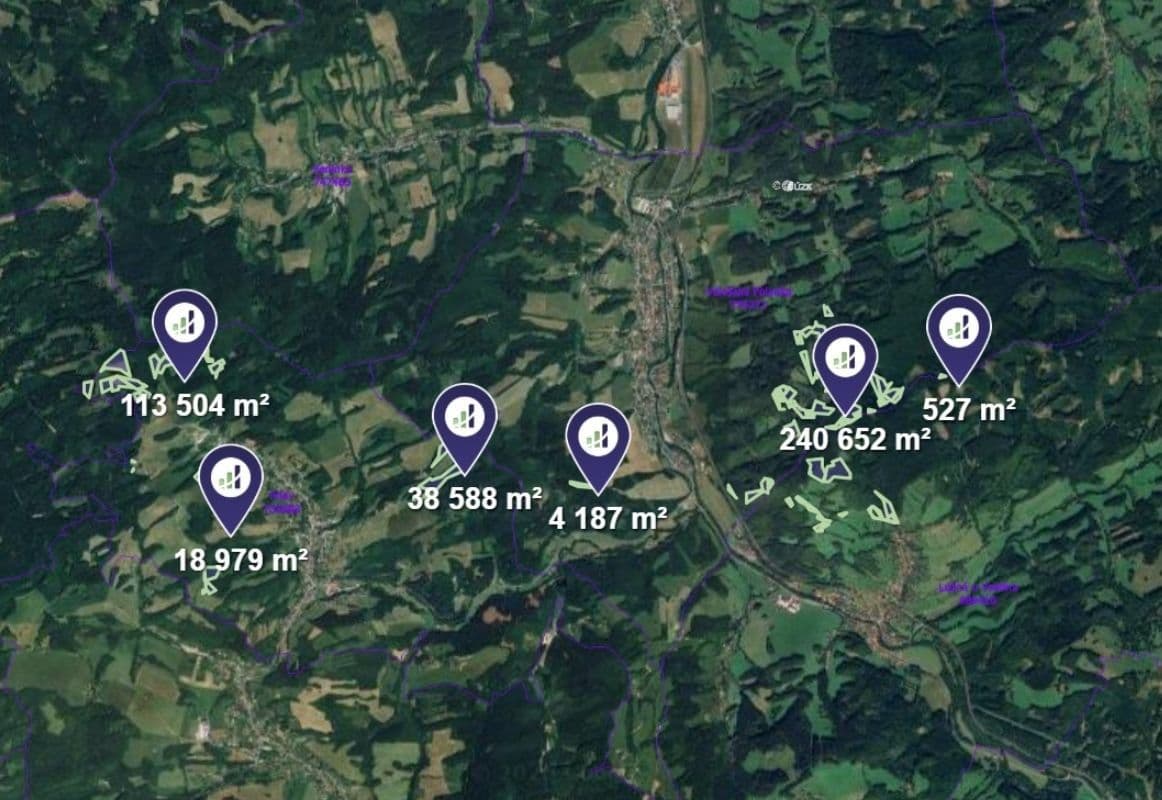 Prodej pozemku 83.309 m², Prlov, Zlínský kraj Prodej pozemku 83.309 m², Prlov, Zlínský kraj