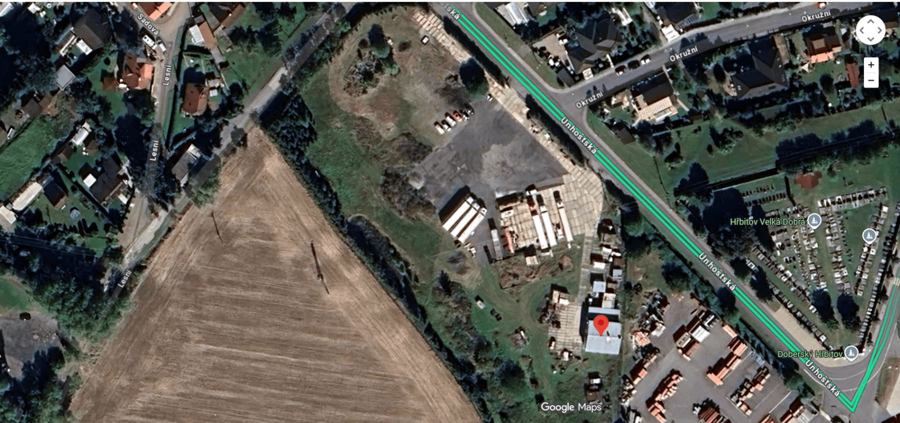 Pronájem pozemku 6.000 m², Unhošťská, Velká Dobrá, Středočeský kraj Pronájem pozemku 6.000 m², Unhošťská, Velká Dobrá, Středočeský kraj