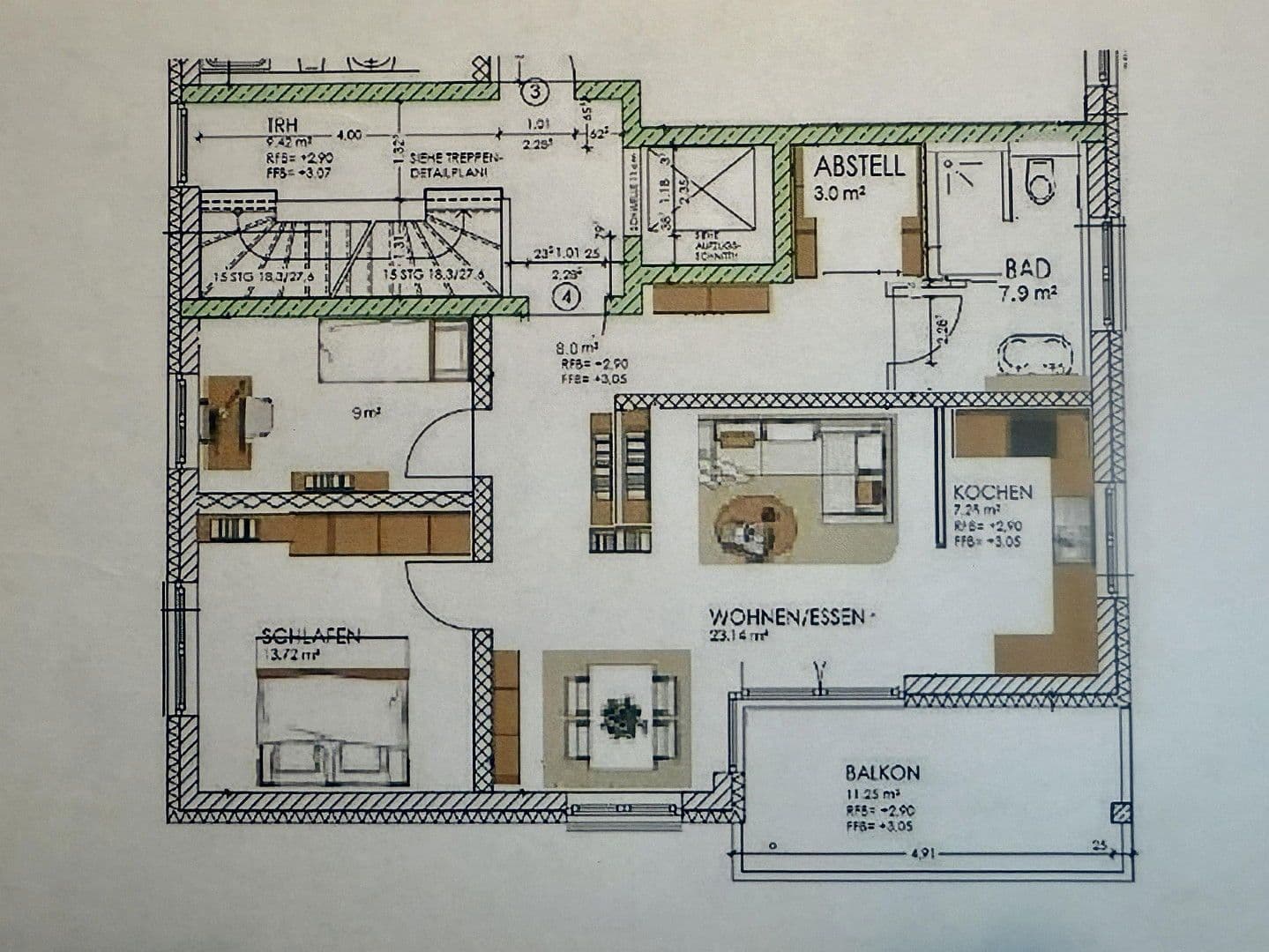 Pronájem bytu 3+kk 78 m², Möggenweilerstraße 22/1, Markdorf, Bádensko-Württembersko Pronájem bytu 3+kk 78 m², Möggenweilerstraße 22/1, Markdorf, Bádensko-Württembersko