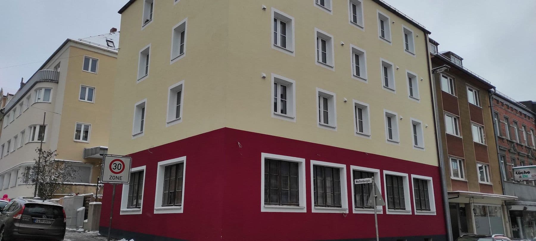 Pronájem bytu 2+1 58 m², Königstraße 25, Hof, Bavorsko Pronájem bytu 2+1 58 m², Königstraße 25, Hof, Bavorsko