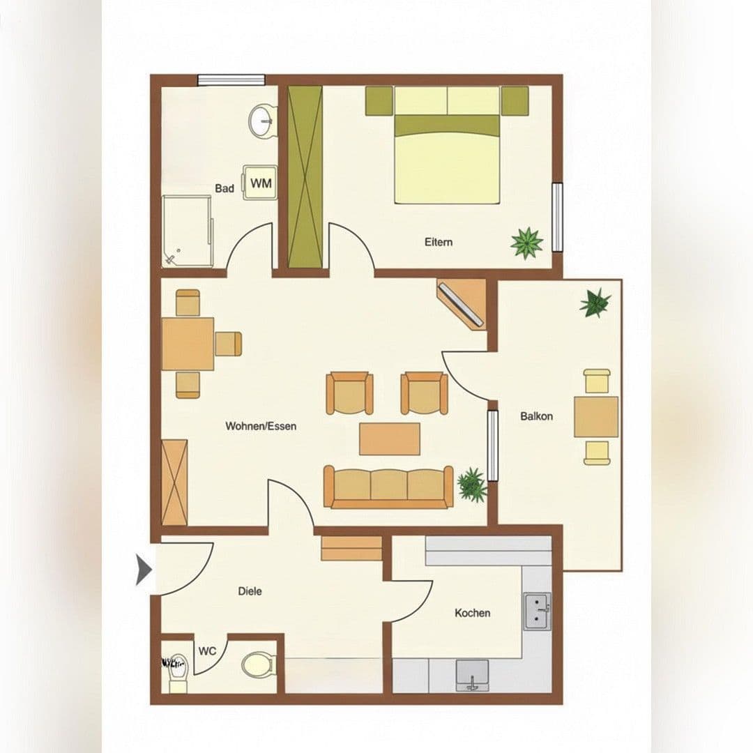 Pronájem bytu 2+kk 59 m², Hölderlinstraße 16, Heiningen, Bádensko-Württembersko Pronájem bytu 2+kk 59 m², Hölderlinstraße 16, Heiningen, Bádensko-Württembersko