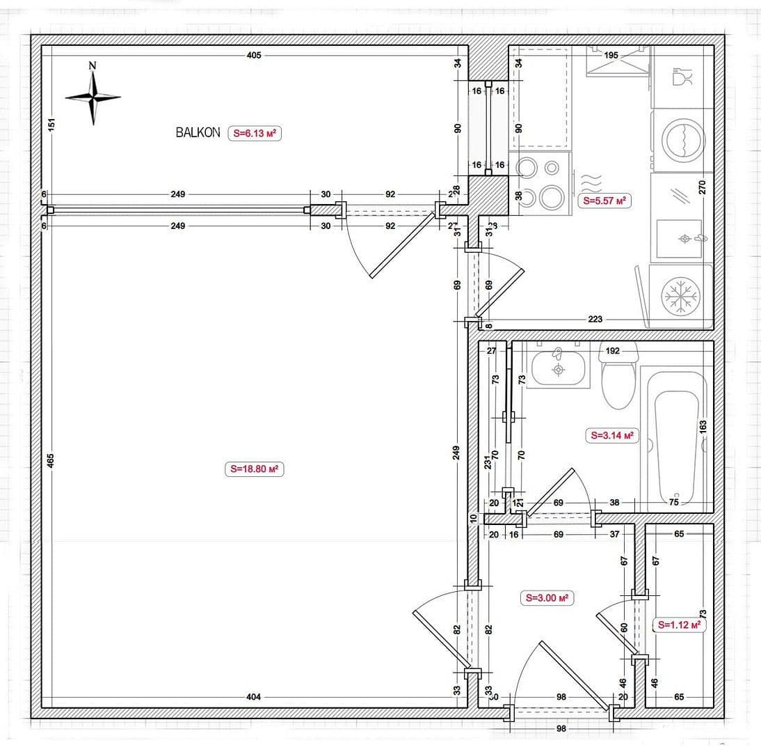 Prodej bytu 1+1 35 m², Stendaler Strasse 18A, Berlin, Berlín Prodej bytu 1+1 35 m², Stendaler Strasse 18A, Berlin, Berlín