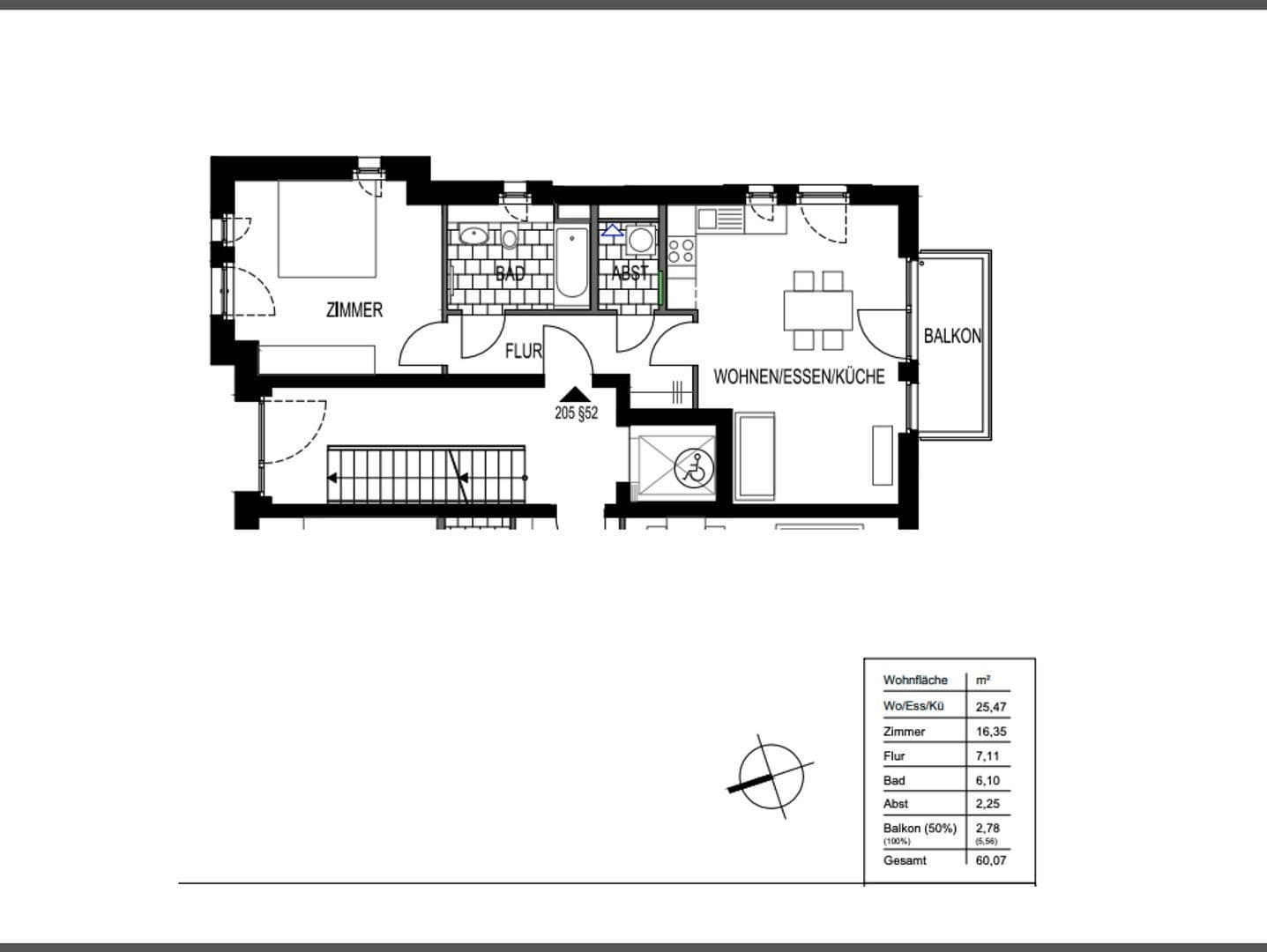 Pronájem bytu 2+1 61 m², Kaskadenpark, Hamburg, Hamburg Pronájem bytu 2+1 61 m², Kaskadenpark, Hamburg, Hamburg