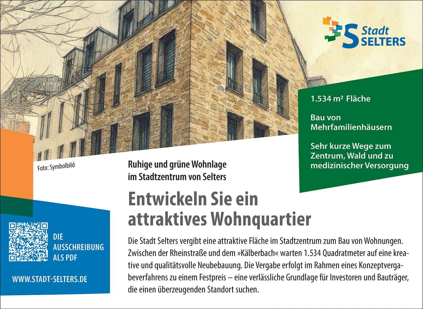 Prodej pozemku 1.534 m², Bleichgasse 6 u. Rheinstraße 8a + 10, Selters (Westerwald), Porýní-Falc Prodej pozemku 1.534 m², Bleichgasse 6 u. Rheinstraße 8a + 10, Selters (Westerwald), Porýní-Falc