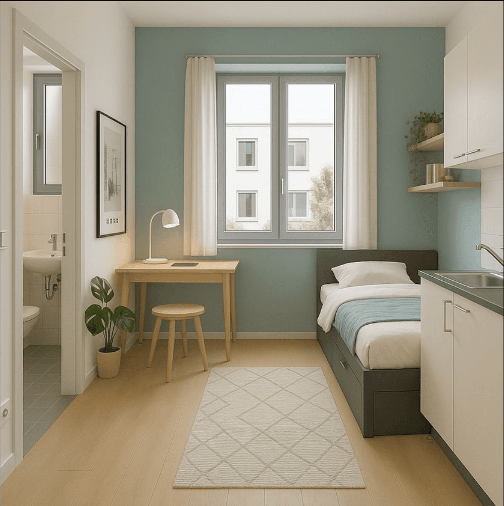 Prodej bytu 1+1 16 m², Ailingerstr. 55, Friedrichshafen, Bádensko-Württembersko Prodej bytu 1+1 16 m², Ailingerstr. 55, Friedrichshafen, Bádensko-Württembersko