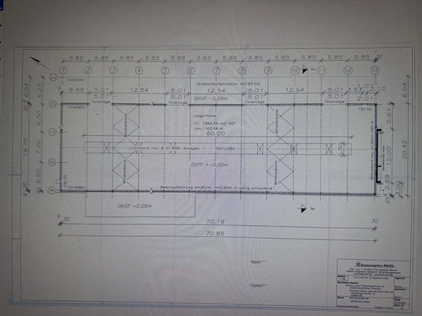 Pronájem nebytového prostoru 10.000 m², Bahnhofstraße 10, Walschleben, Durynsko Pronájem nebytového prostoru 10.000 m², Bahnhofstraße 10, Walschleben, Durynsko
