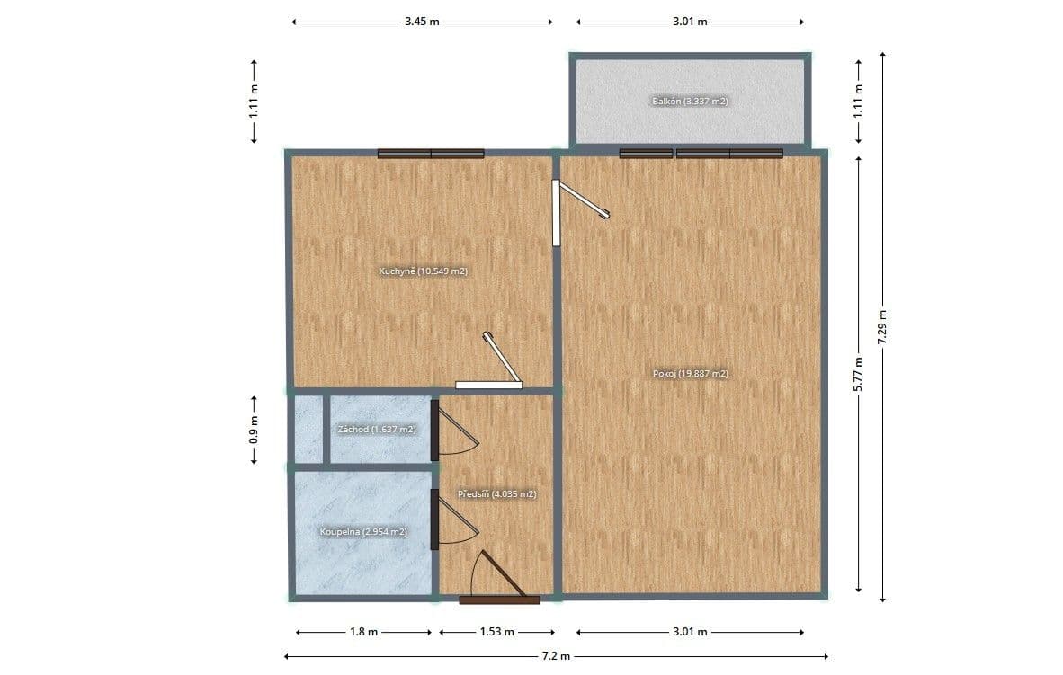 Pronájem bytu 1+1 40 m², Teyschlova, Brno, Jihomoravský kraj Pronájem bytu 1+1 40 m², Teyschlova, Brno, Jihomoravský kraj