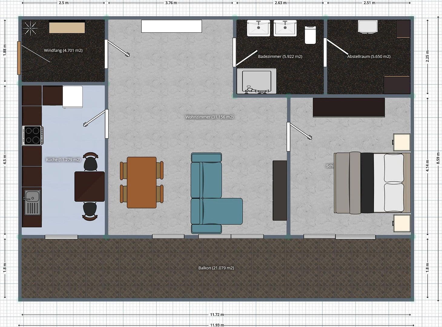 Prodej bytu 2+1 79 m², Sulzer Str. 84/3, Wildberg, Bádensko-Württembersko Prodej bytu 2+1 79 m², Sulzer Str. 84/3, Wildberg, Bádensko-Württembersko