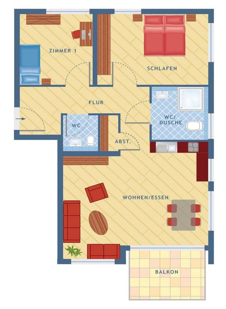 Prodej bytu 3+1 73 m², Deckenpfronn, Bádensko-Württembersko Prodej bytu 3+1 73 m², Deckenpfronn, Bádensko-Württembersko