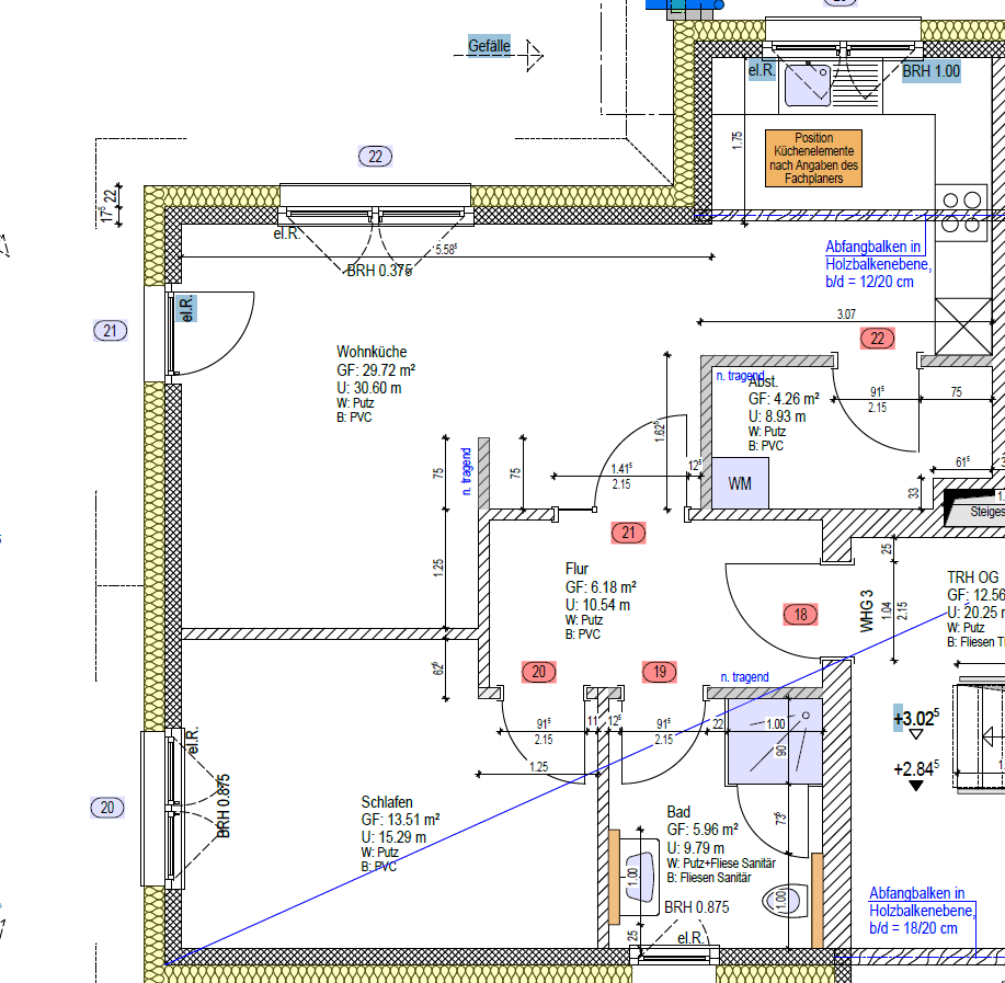 Pronájem bytu 2+1 60 m², Bolwinsweg 51, Papenburg, Dolní Sasko Pronájem bytu 2+1 60 m², Bolwinsweg 51, Papenburg, Dolní Sasko