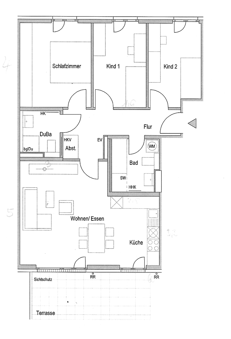 Pronájem bytu 4+1 93 m², Dieter-Hildebrandt-Str. 36, München, Bavorsko Pronájem bytu 4+1 93 m², Dieter-Hildebrandt-Str. 36, München, Bavorsko