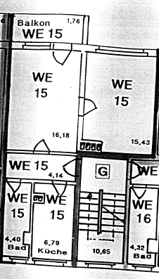 Pronájem bytu 2+1 50 m², Konrad-von-Querfurt-Straße 11-19, Querfurt, Sasko-Anhaltsko Pronájem bytu 2+1 50 m², Konrad-von-Querfurt-Straße 11-19, Querfurt, Sasko-Anhaltsko