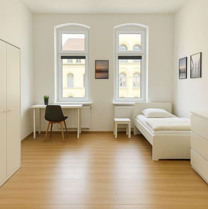 Pronájem bytu 17 m², Wilhelm-Külz-Str. 6, Halle, Sasko-Anhaltsko Pronájem bytu 17 m², Wilhelm-Külz-Str. 6, Halle, Sasko-Anhaltsko