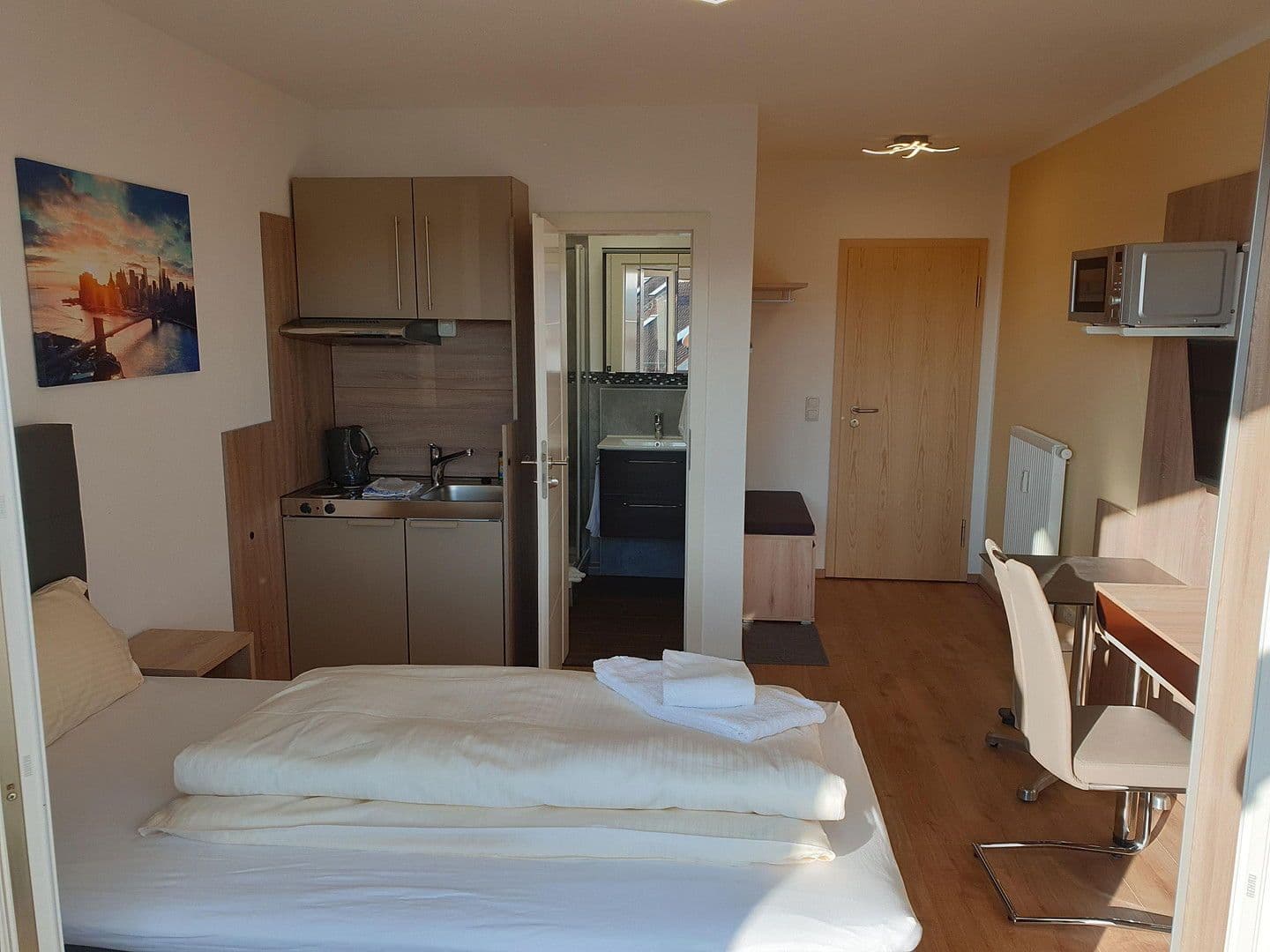 Pronájem bytu 1+1 17 m², Baldhamer Straße 72, Vaterstetten, Bavorsko Pronájem bytu 1+1 17 m², Baldhamer Straße 72, Vaterstetten, Bavorsko