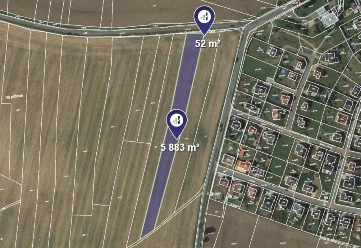 Prodej pozemku 1.484 m², Dolní Bousov, Středočeský kraj Prodej pozemku 1.484 m², Dolní Bousov, Středočeský kraj