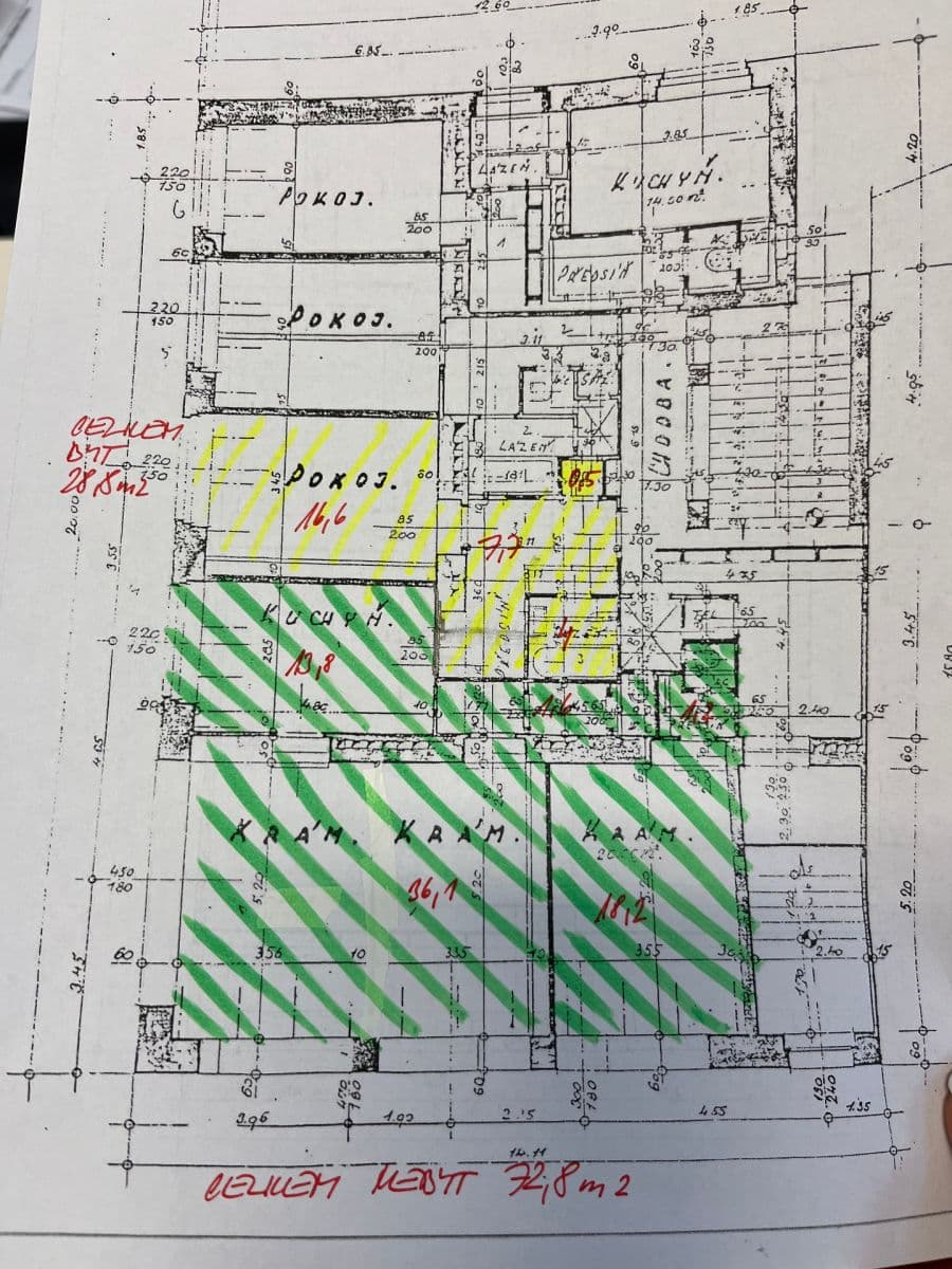 Pronájem nebytového prostoru 73 m², 5. května, Praha, Praha Pronájem nebytového prostoru 73 m², 5. května, Praha, Praha