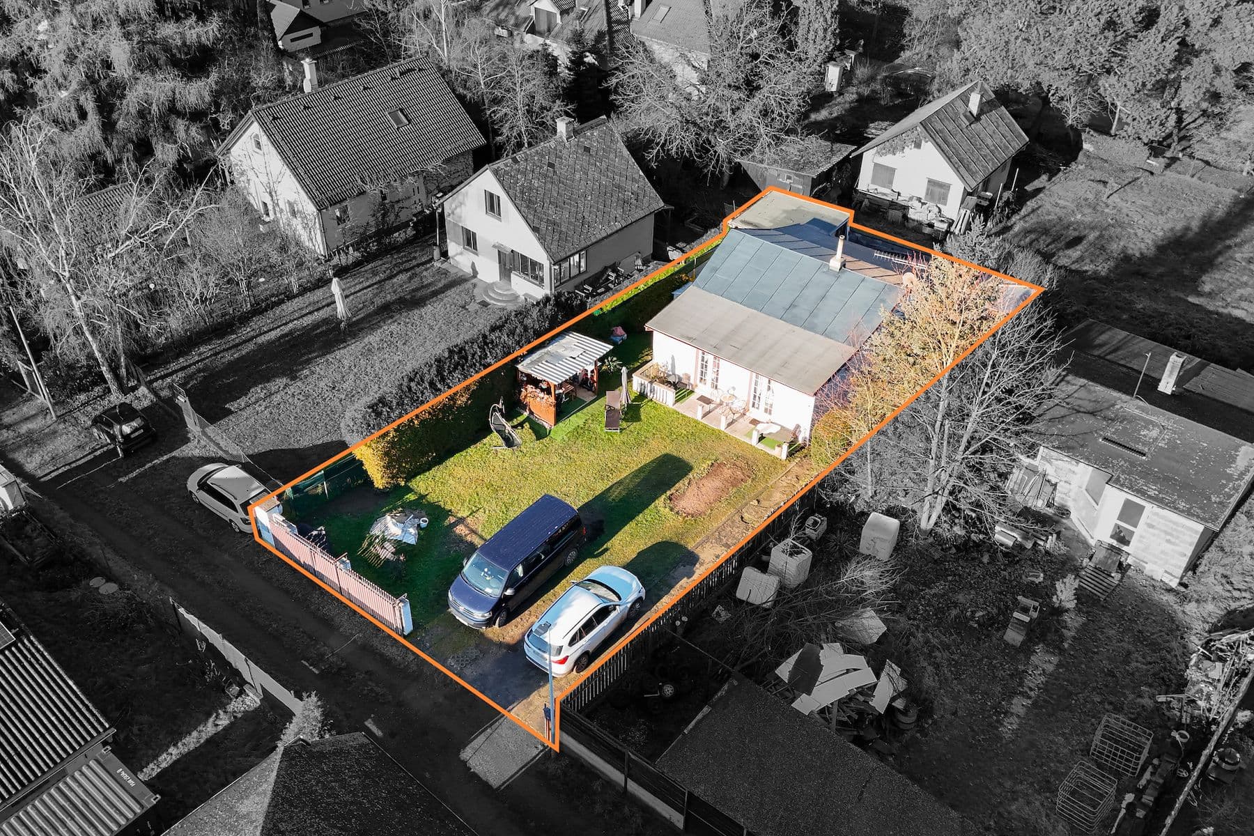 Prodej domu 69 m², pozemek 398 m², Čibuzská, Praha, Praha Prodej domu 69 m², pozemek 398 m², Čibuzská, Praha, Praha