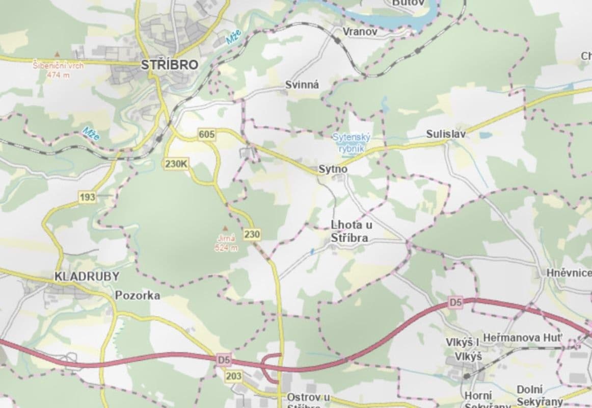 Prodej pozemku 2.839 m², Stříbro, Plzeňský kraj Prodej pozemku 2.839 m², Stříbro, Plzeňský kraj