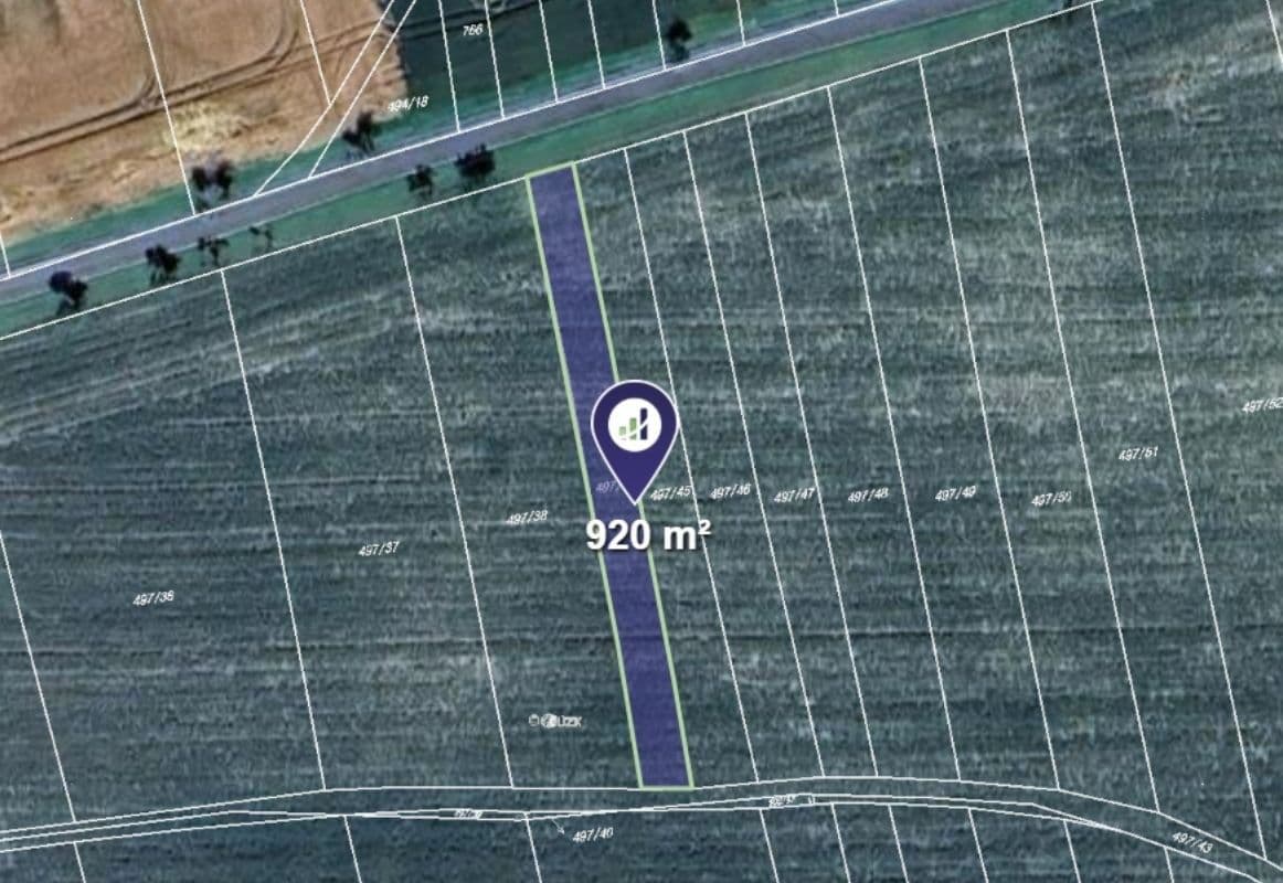 Prodej pozemku 920 m², Mšecké Žehrovice, Středočeský kraj Prodej pozemku 920 m², Mšecké Žehrovice, Středočeský kraj