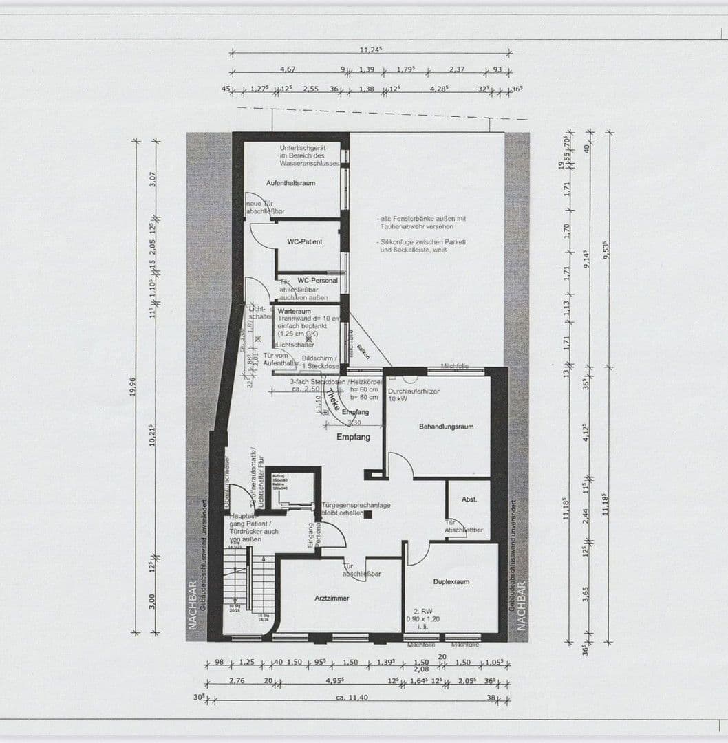 Pronájem kanceláře 128 m², Werth 58, Wuppertal, Severní Porýní-Vestfálsko Pronájem kanceláře 128 m², Werth 58, Wuppertal, Severní Porýní-Vestfálsko