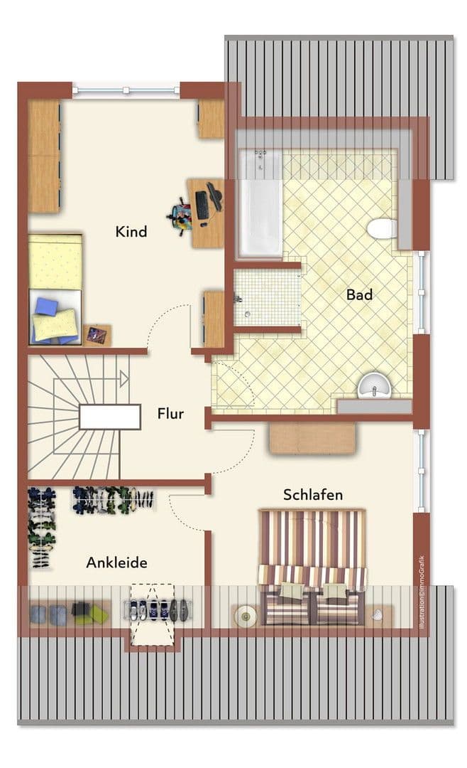 Pronájem domu 119 m², pozemek 512 m², Woltersdorf, Šlesvicko-Holštýnsko Pronájem domu 119 m², pozemek 512 m², Woltersdorf, Šlesvicko-Holštýnsko