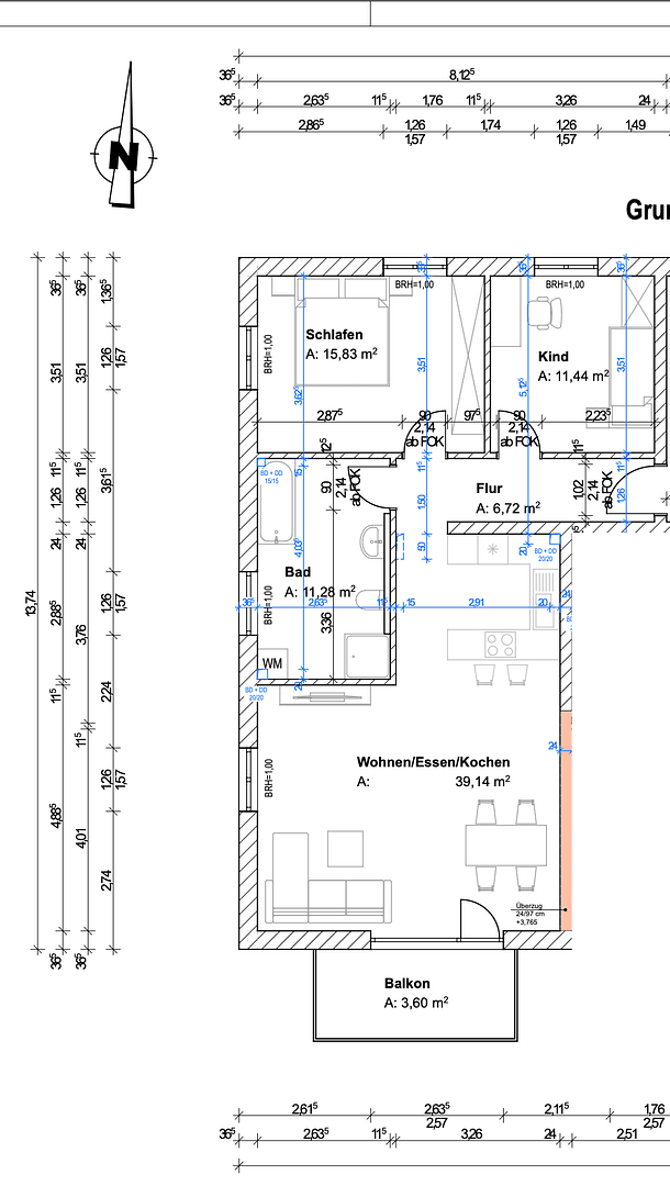 Pronájem bytu 3+1 89 m², Haupstraße 39, Unterdietfurt, Bavorsko Pronájem bytu 3+1 89 m², Haupstraße 39, Unterdietfurt, Bavorsko