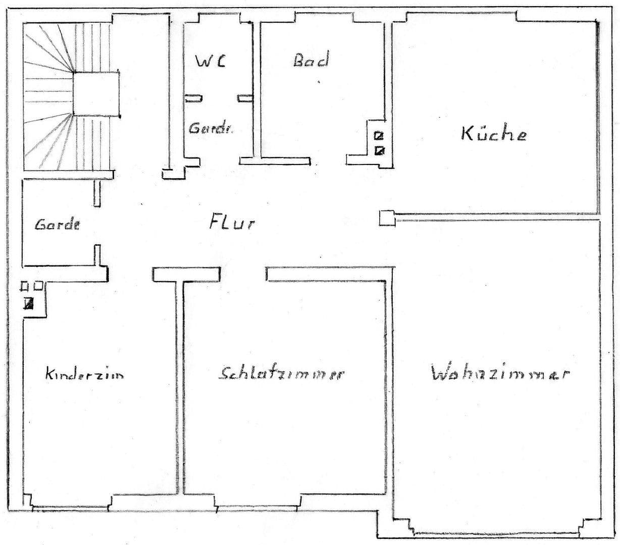 Pronájem bytu 3+1 100 m², Rodalben, Porýní-Falc Pronájem bytu 3+1 100 m², Rodalben, Porýní-Falc