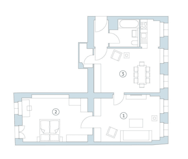 Pronájem bytu 3+1 81 m², Torstraße 225, Berlin, Berlín Pronájem bytu 3+1 81 m², Torstraße 225, Berlin, Berlín