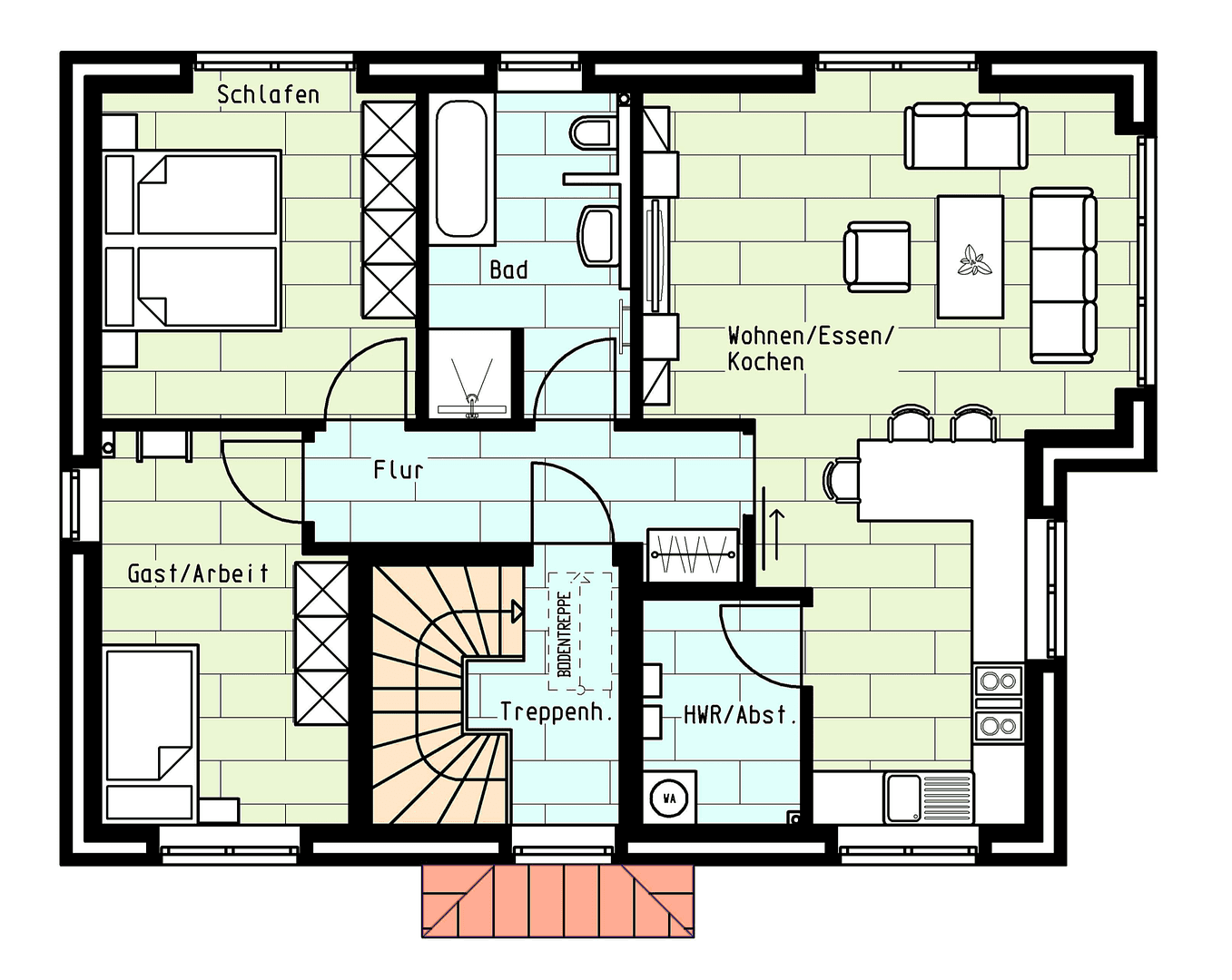 Pronájem bytu 3+1 76 m², Oststeinbek, Šlesvicko-Holštýnsko Pronájem bytu 3+1 76 m², Oststeinbek, Šlesvicko-Holštýnsko
