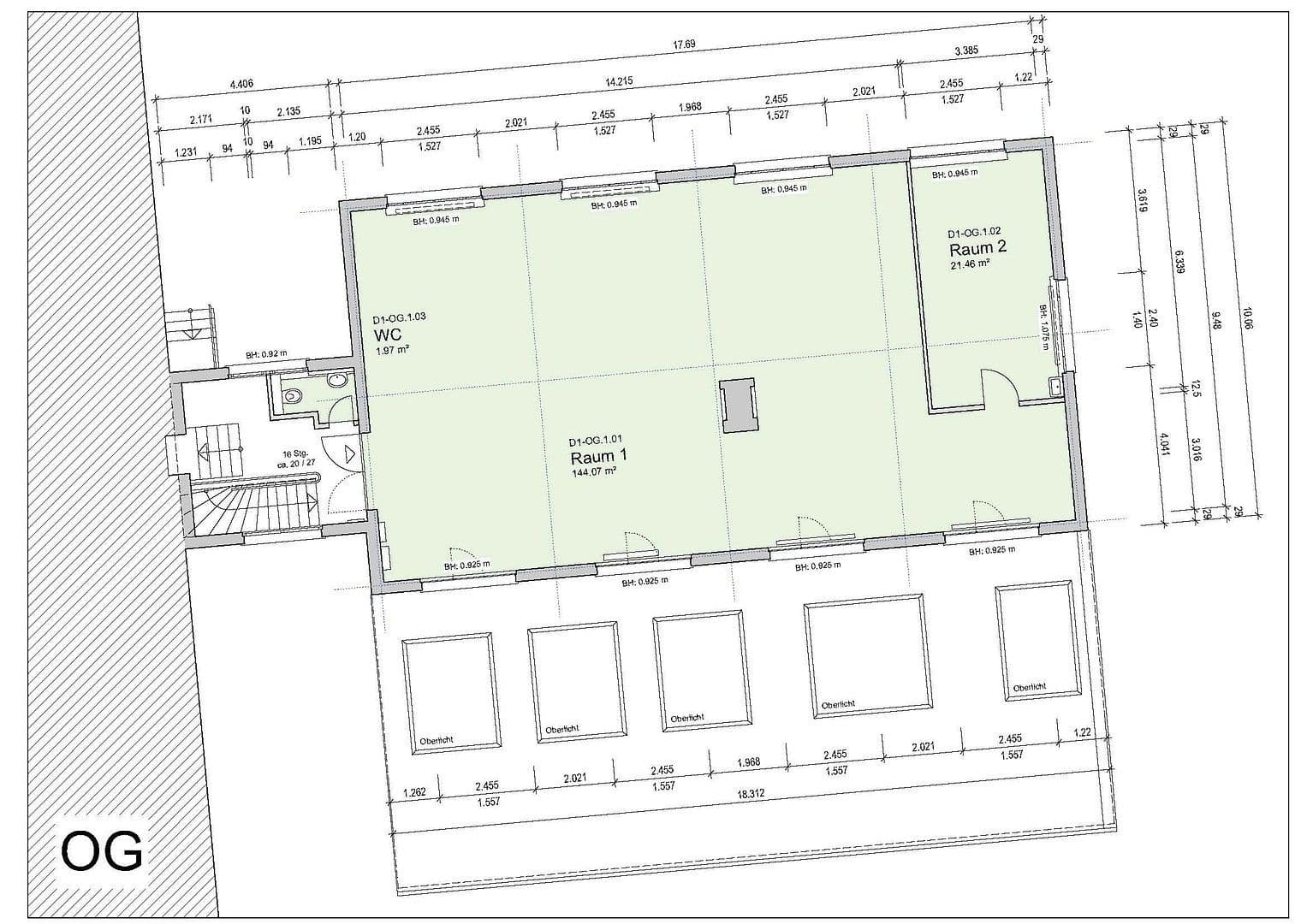 Pronájem nebytového prostoru 326 m², Köln, Severní Porýní-Vestfálsko Pronájem nebytového prostoru 326 m², Köln, Severní Porýní-Vestfálsko