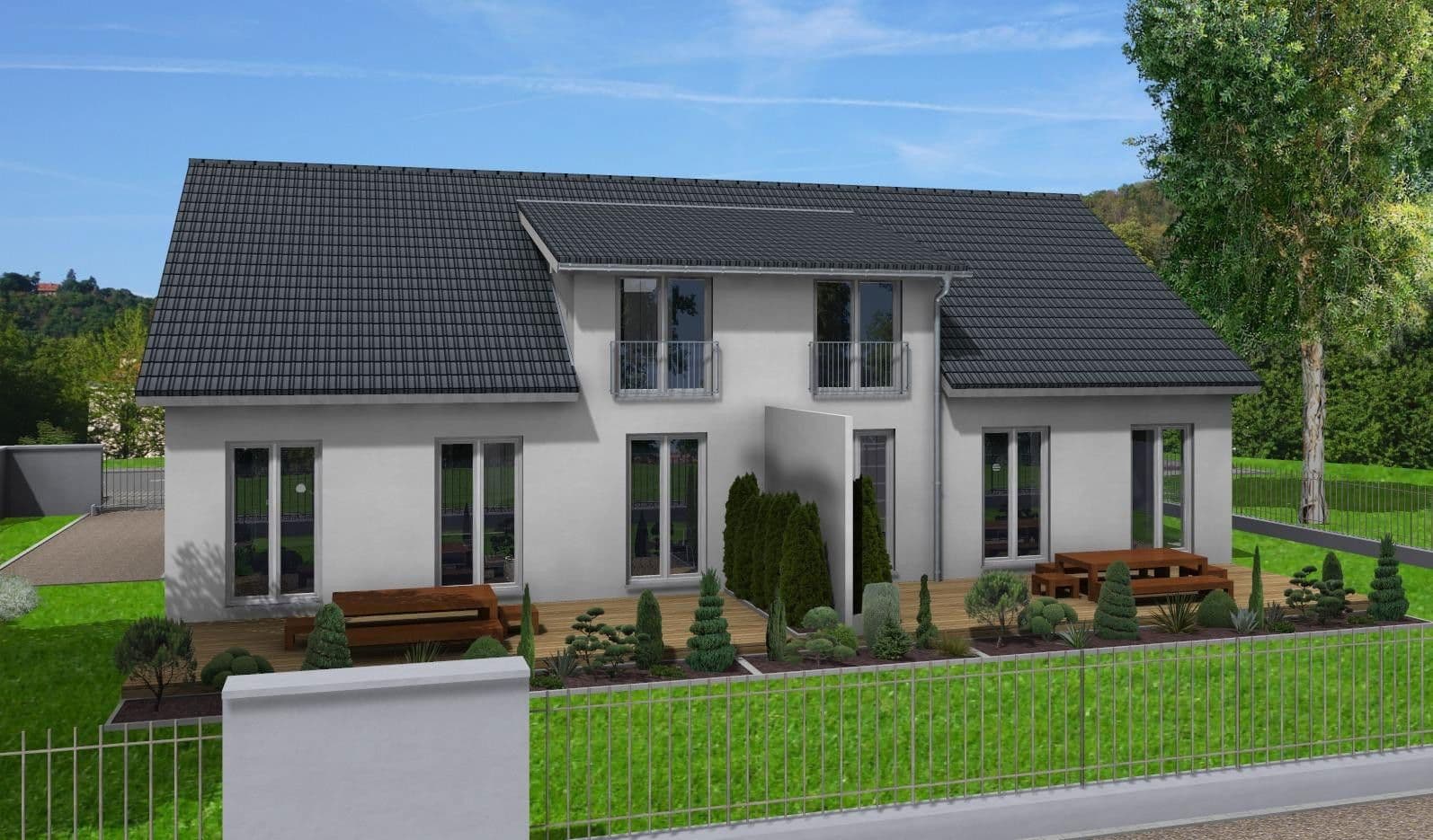 Prodej domu 116 m², pozemek 420 m², Kapellenstraße, Hofstetten, Bavorsko Prodej domu 116 m², pozemek 420 m², Kapellenstraße, Hofstetten, Bavorsko