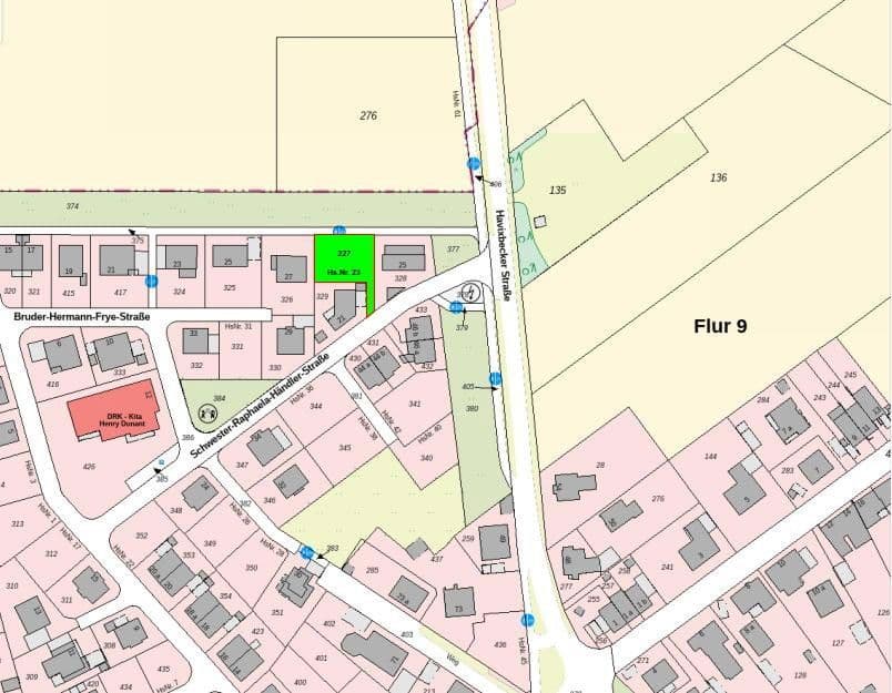 Prodej pozemku 451 m², Schwester-Raphaela-Händler-Straße 23, Nottuln, Severní Porýní-Vestfálsko Prodej pozemku 451 m², Schwester-Raphaela-Händler-Straße 23, Nottuln, Severní Porýní-Vestfálsko