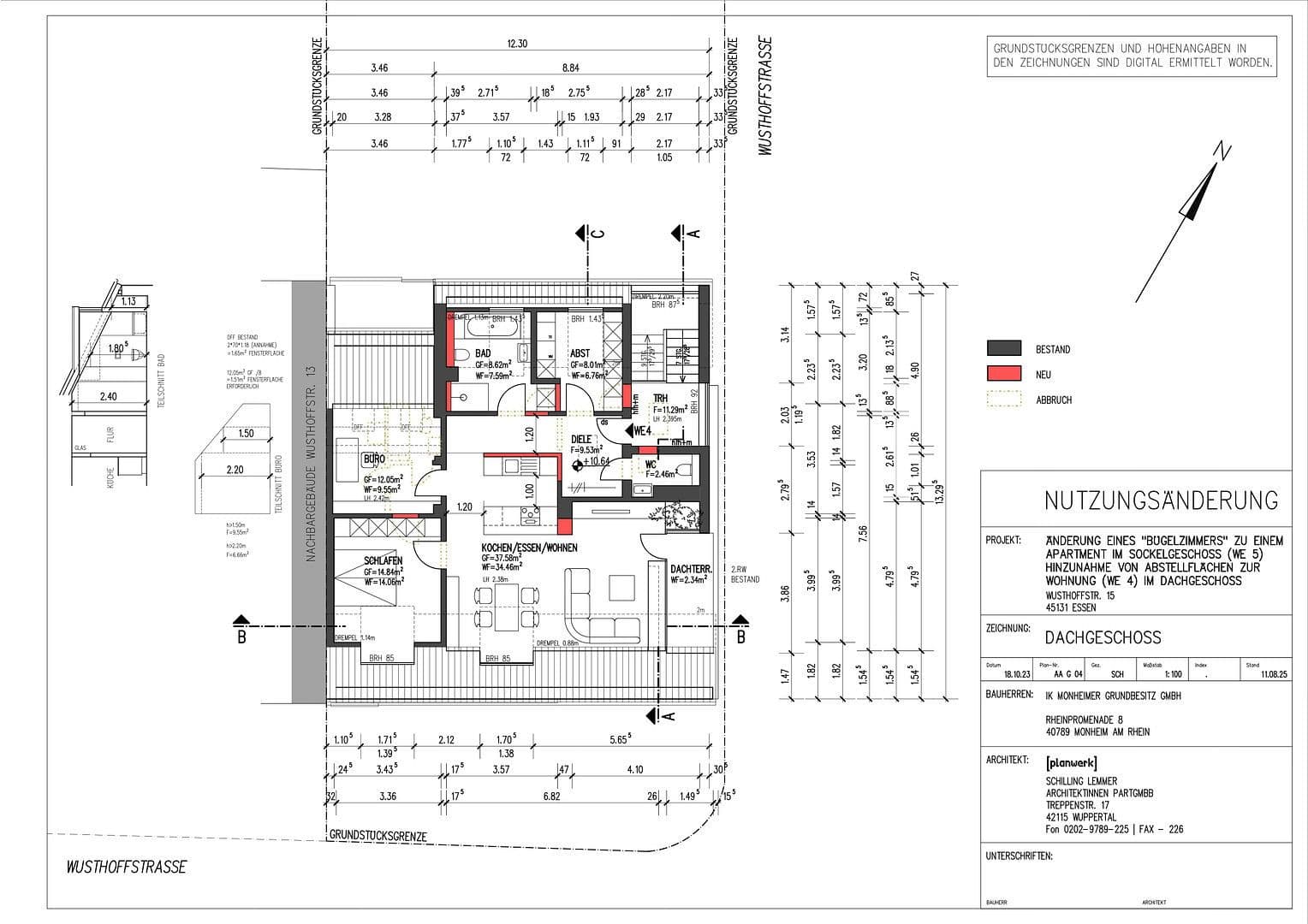 Prodej bytu 3+1 95 m², Essen, Severní Porýní-Vestfálsko Prodej bytu 3+1 95 m², Essen, Severní Porýní-Vestfálsko