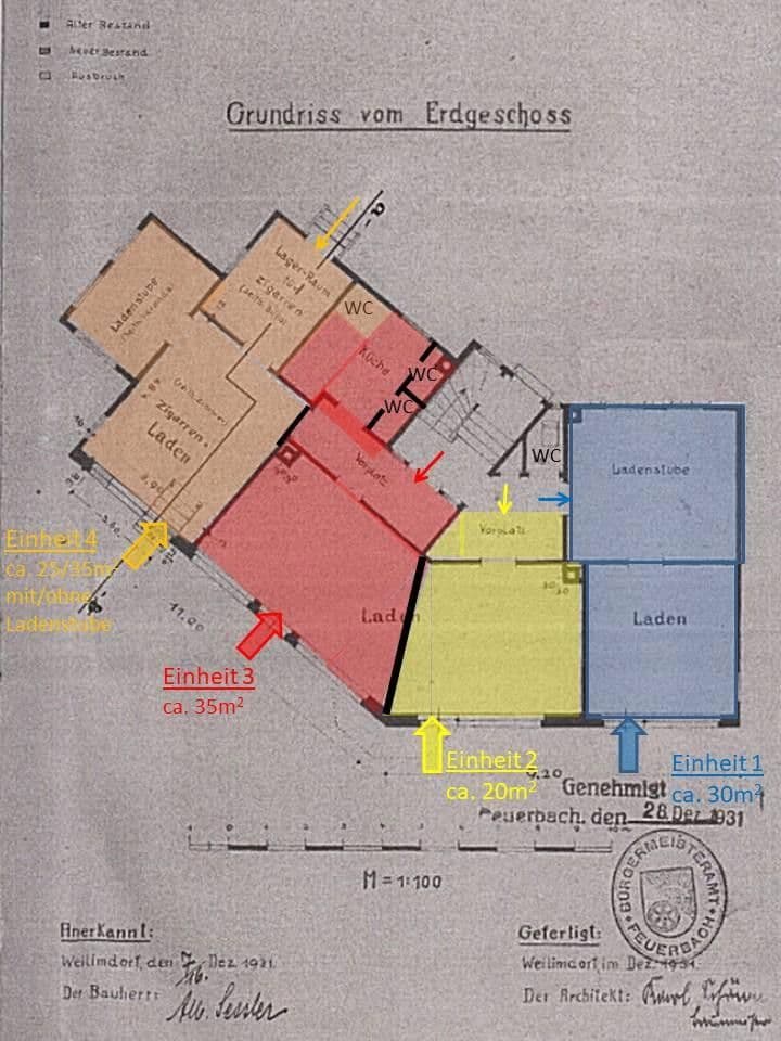 Pronájem nebytového prostoru 35 m², Staigerstr. 21, Stuttgart, Bádensko-Württembersko Pronájem nebytového prostoru 35 m², Staigerstr. 21, Stuttgart, Bádensko-Württembersko