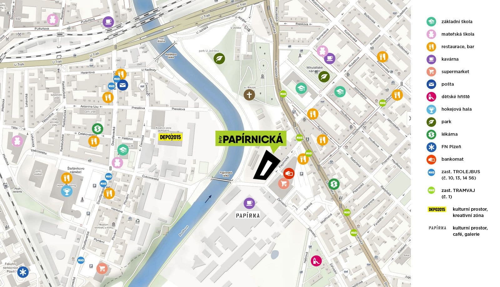 Pronájem bytu 1+kk 39 m², Papírnická, Plzeň, Plzeňský kraj Pronájem bytu 1+kk 39 m², Papírnická, Plzeň, Plzeňský kraj