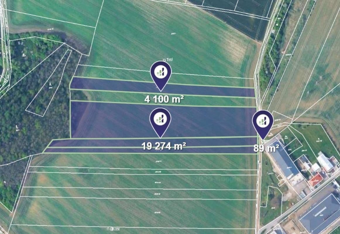 Prodej pozemku 22.581 m², Kuřim, Jihomoravský kraj Prodej pozemku 22.581 m², Kuřim, Jihomoravský kraj