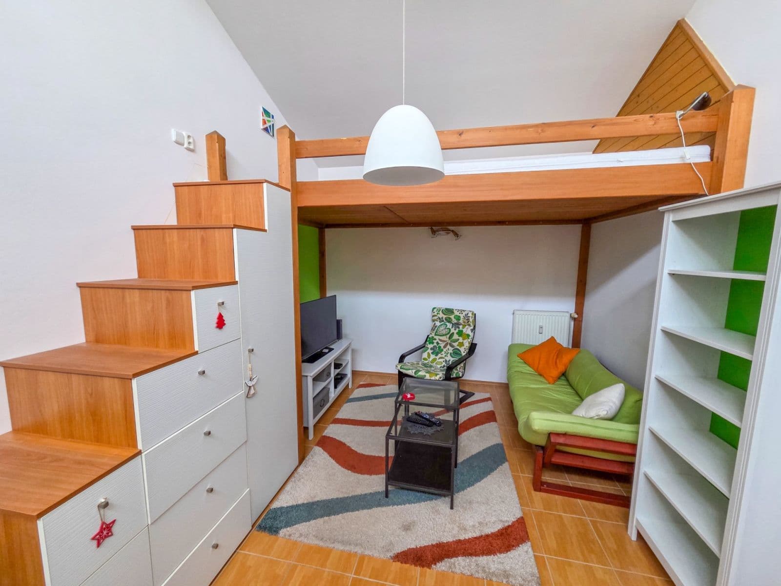 Pronájem bytu Garsoniéra 27 m², Štúrova, Praha, Praha Pronájem bytu Garsoniéra 27 m², Štúrova, Praha, Praha