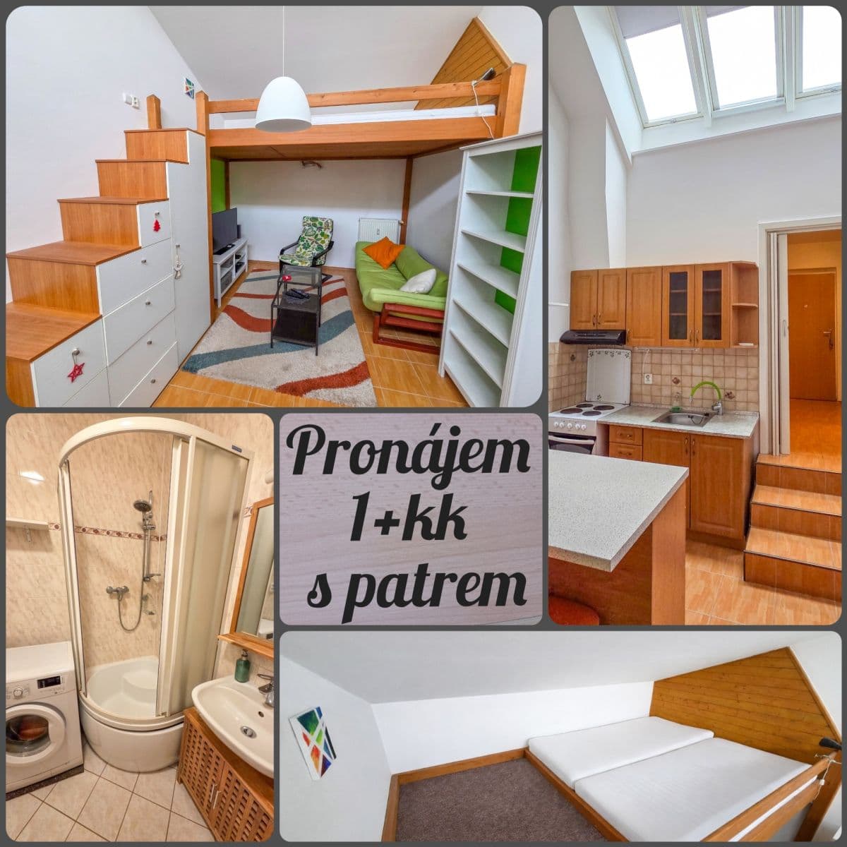 Pronájem bytu Garsoniéra 27 m², Štúrova, Praha, Praha Pronájem bytu Garsoniéra 27 m², Štúrova, Praha, Praha