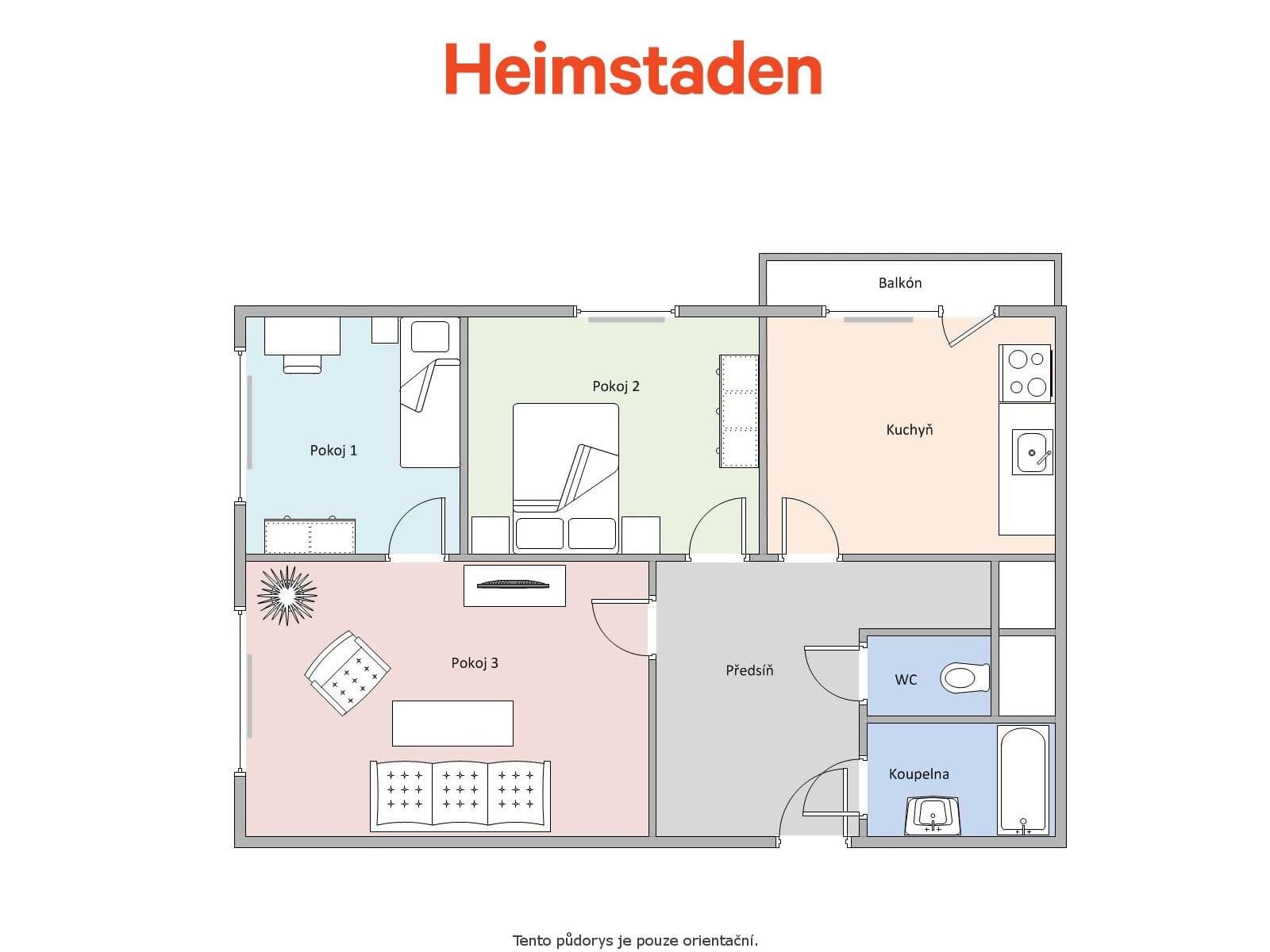 Pronájem bytu 3+1 65 m², Studentská, Karviná, Moravskoslezský kraj Pronájem bytu 3+1 65 m², Studentská, Karviná, Moravskoslezský kraj