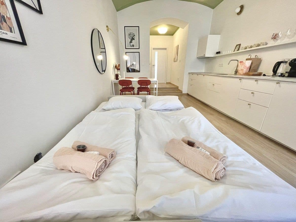 Pronájem bytu 42 m², Rumunská, Praha, Praha Pronájem bytu 42 m², Rumunská, Praha, Praha